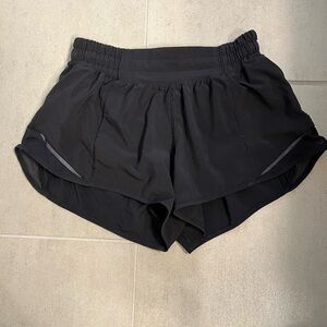 Lululemon Black hottie hot Shorts